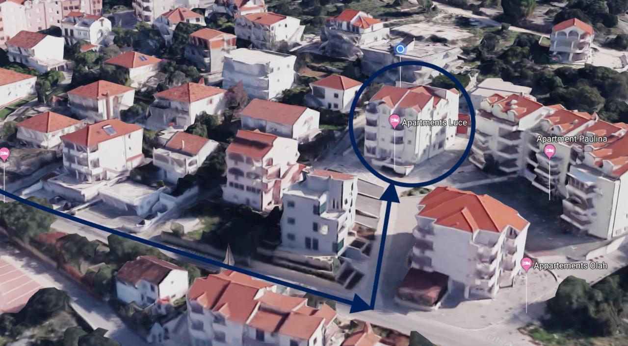 Apartments Luce Trogir Eksteriør billede